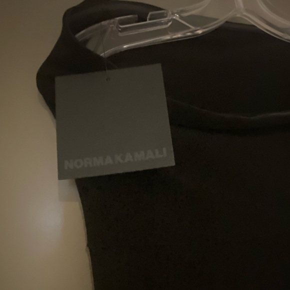 NWT Norma Kamali Black Strapless Dress - Picture 14 of 16